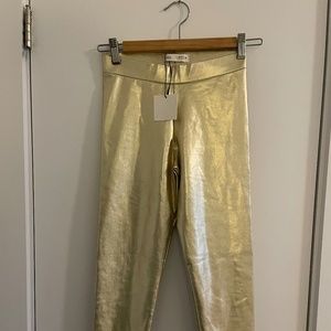 Kids Zara gold pants